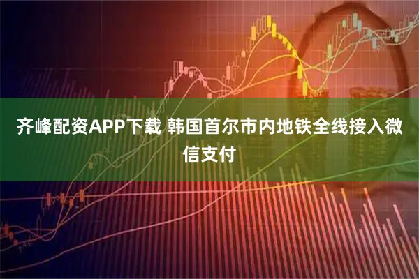 齐峰配资APP下载 韩国首尔市内地铁全线接入微信支付